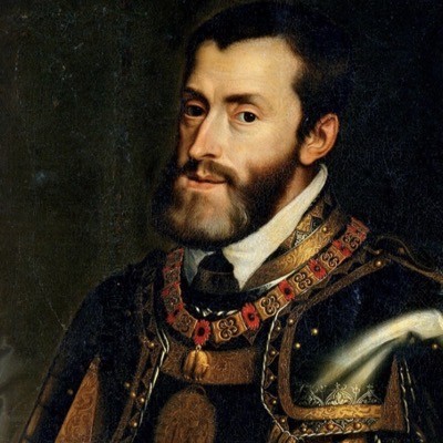 Carlo V d'Asburgo imperatore padre di Thadea